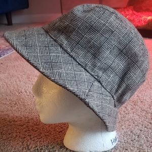 Tweed Cloche hat